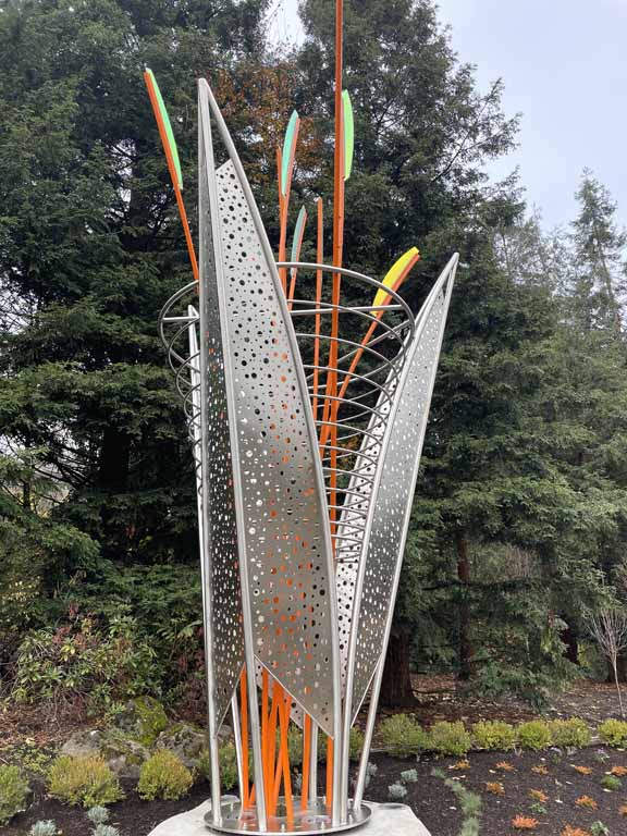 "Flourish" Gateway Sculpture by Ed Carpenter